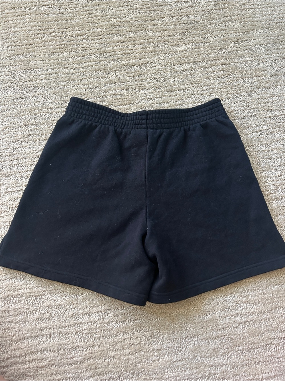 TNA Black Cozy Fleece Perfect Fit Sweat Shorts - Picture 4 of 4